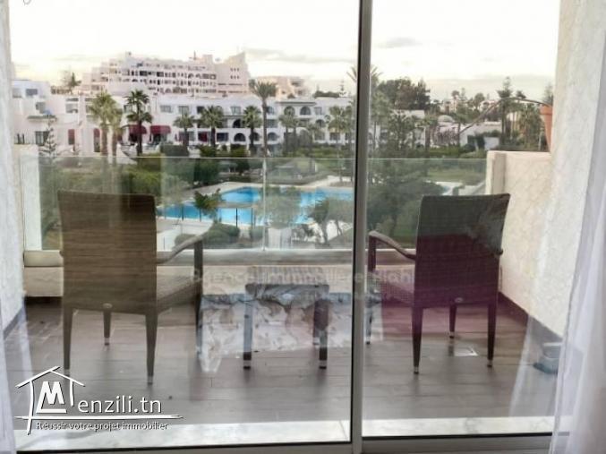 A louer  un appartement  S2 meublé situé à Kantaoui