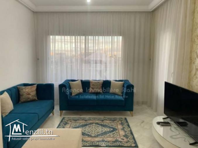 A louer  un appartement  S2 meublé situé à Kantaoui