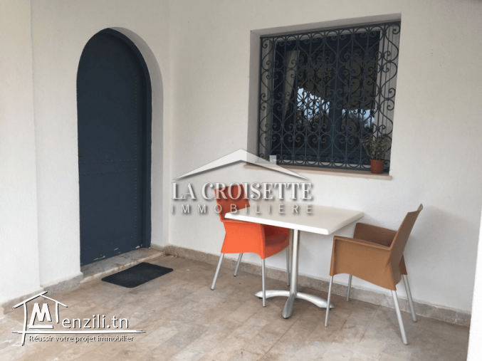 Apartement s+2 meublé a gammarth réf mal3077