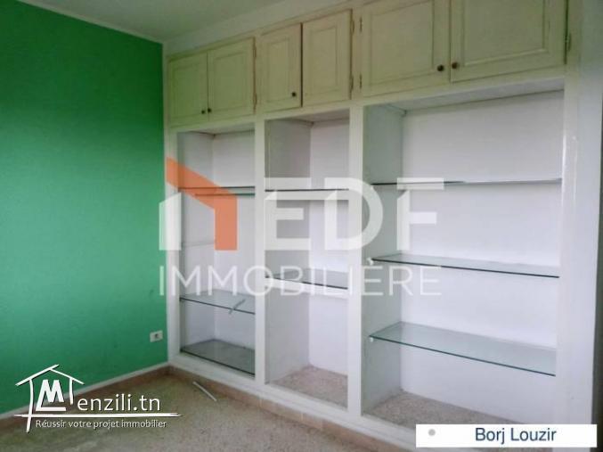Réf AR 1008 un grand appartement à Borj louzir