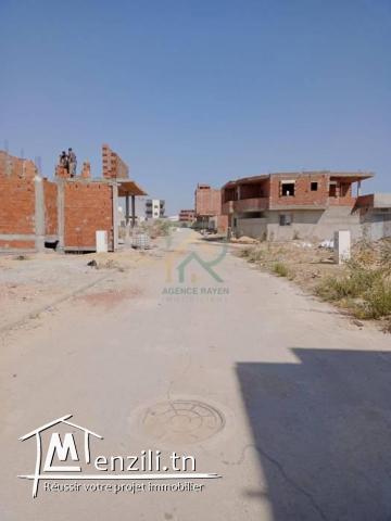 A vendre terrain à hay errayhane Sousse