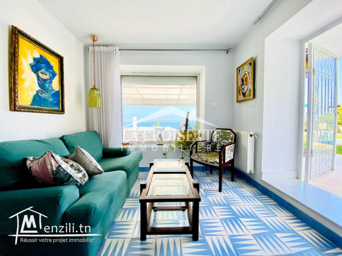 Un Appartement S+1 Meublé vue sur mer à Gammarth MAL0738
