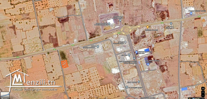 Terrain titré dans la ZI du Mahdia