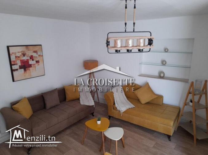 un appartement meublé s+1 avec terrasse mal1233