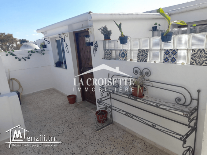 un appartement meublé s+1 avec terrasse mal1233