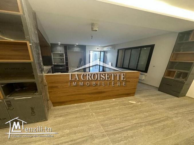 villa s+4 avec piscine en cours de finition à la soukra mvv0329