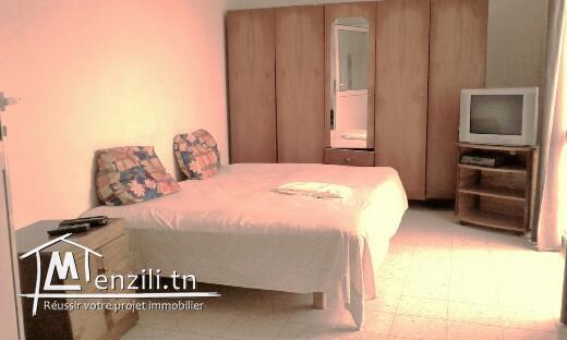 S+1 meublé a soukra