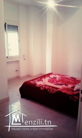 S+2 meublé a Tunis la soukra