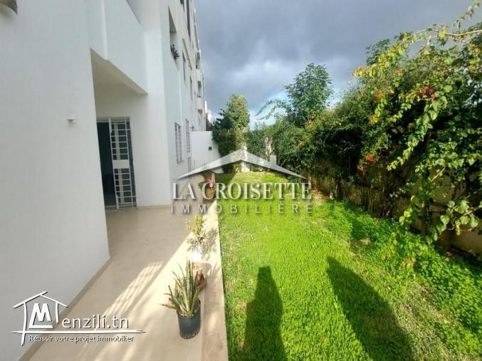 Appartement S+3 avec jardin à Ain Zaghouan Nord MAL0742
