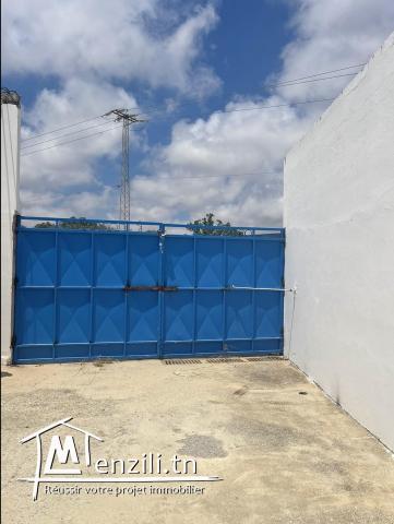 A vendre terrain zone industrielle Korba