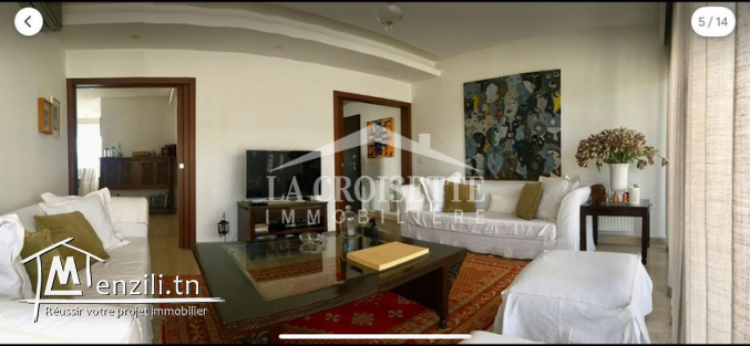 Penthouse S+5 Avec Terrasse Et Piscine à La Soukra ZAV1574