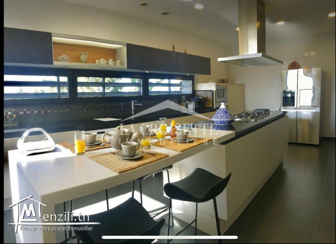 Penthouse S+5 Avec Terrasse Et Piscine à La Soukra ZAV1574