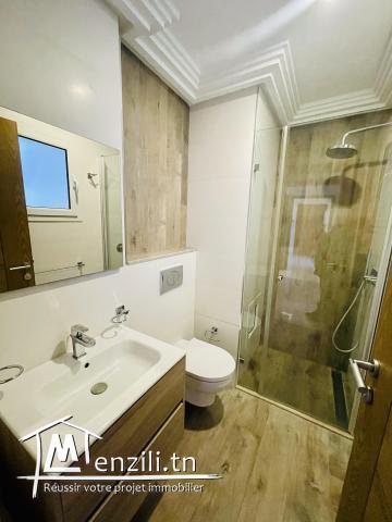 A louer S1 avec grande terrasse à menzah 9c