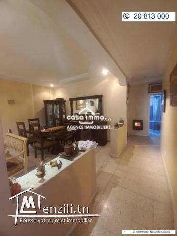 A VENDRE COQUETTE VILLA 363 M2 A YASMINETTE BEN AROUS