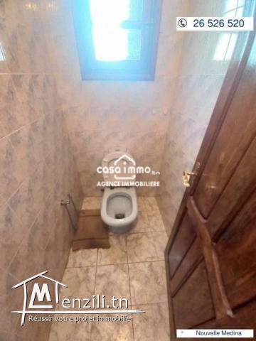 A louer étage de villa S2 à medina jadida