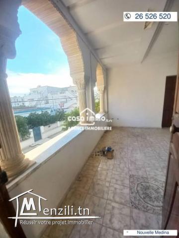 A louer étage de villa S2 à medina jadida