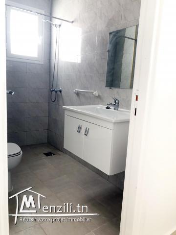 A louer un appartement spacieux et neuf S+1 haut standing