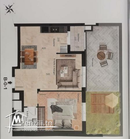 Appartement direct promoteur à chotrana 1