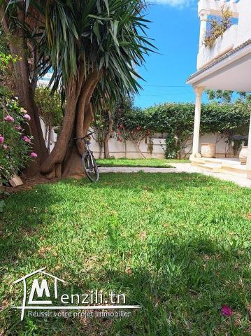 a louer une villa s+3 à la marsa nassim