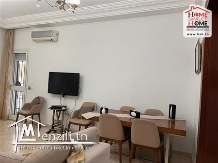 S3 Saint-Pétersbourg Meublé à Louer Aux Jardins de l'Aouina