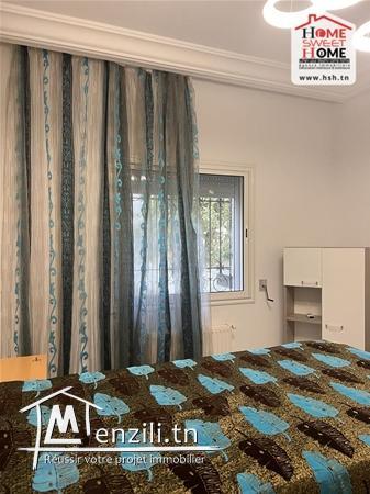 S3 Saint-Pétersbourg Meublé à Louer Aux Jardins de l'Aouina