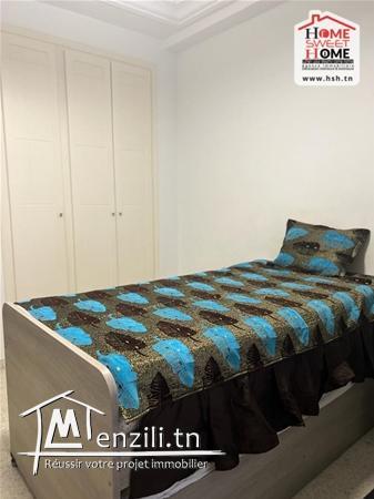 S3 Saint-Pétersbourg Meublé à Louer Aux Jardins de l'Aouina