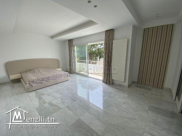 villa avec piscine à la marsa