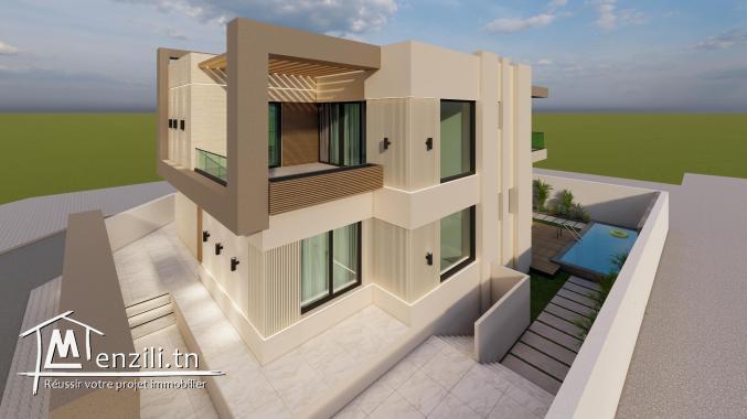 maison inachevée ( sous sol fini à 100%: 90m2 + rdc: 150m2 sous finitions)