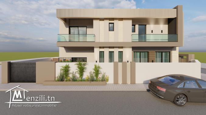 maison inachevée ( sous sol fini à 100%: 90m2 + rdc: 150m2 sous finitions)