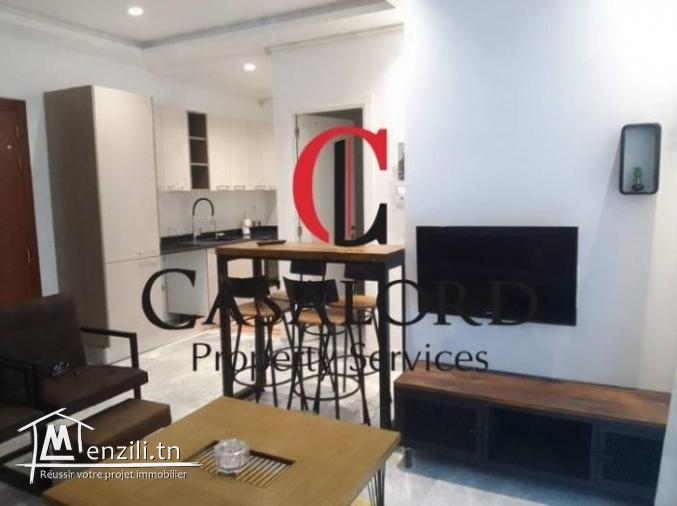 Appartement S1 Meublé avec jardin à la soukra