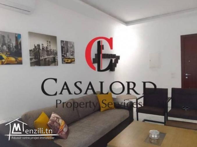 Appartement S1 Meublé avec jardin à la soukra