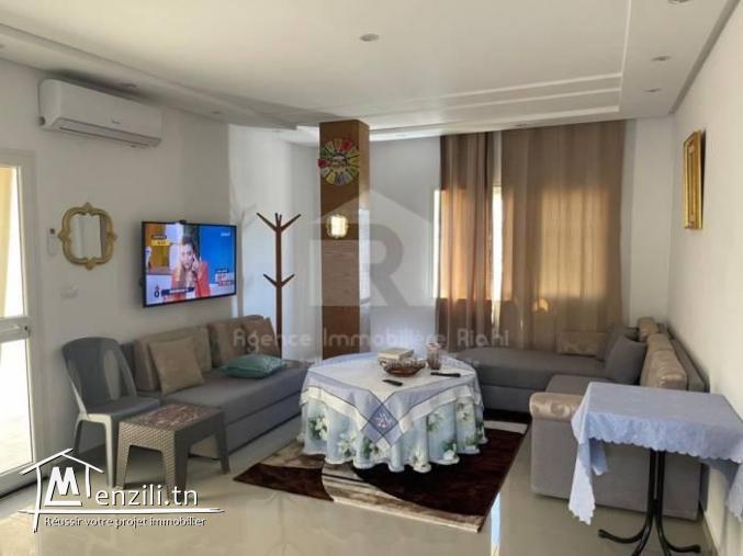 A louer pour l 'année scolaire un appartement S1 meublé à cité Erriadh 1