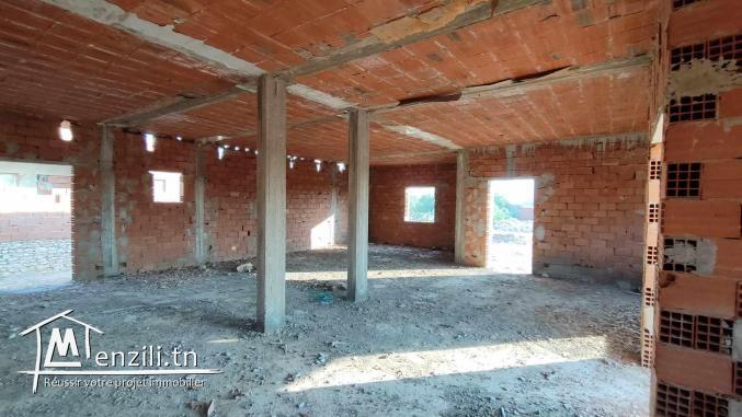 Maison inachevé route manzel chaker km11