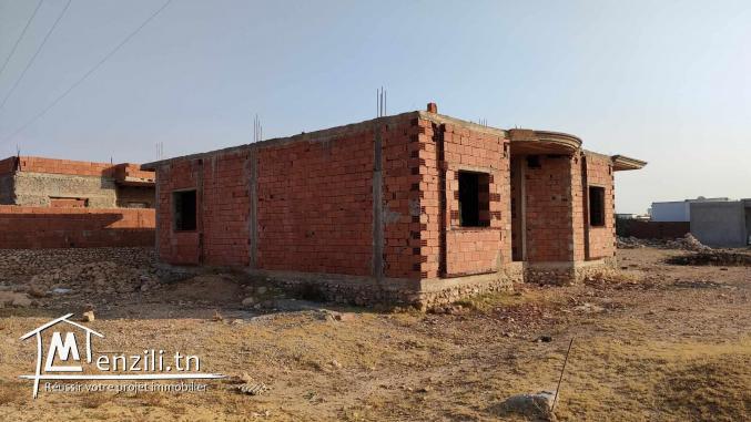 Maison inachevé route manzel chaker km11