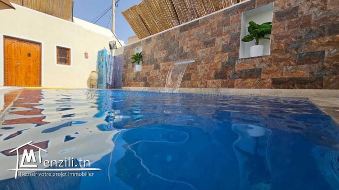 Maison Style Djerbien À Louer À Midoun