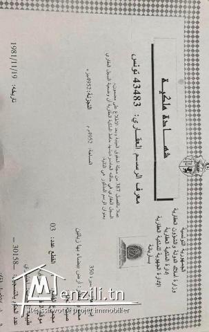 Un terrain à Dar fathal soukra