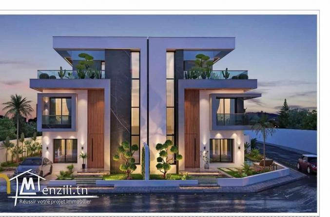 Très belle villa jumelée à soukra choutrana 2