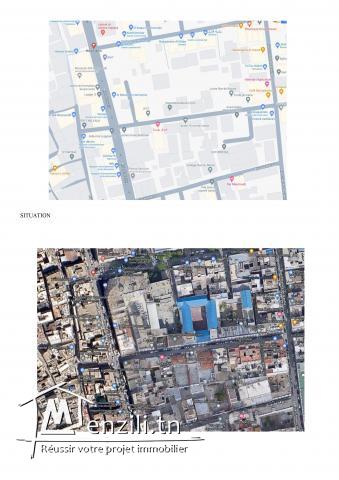 Étage Complet Idéalement situé au centre-ville de Tunis
