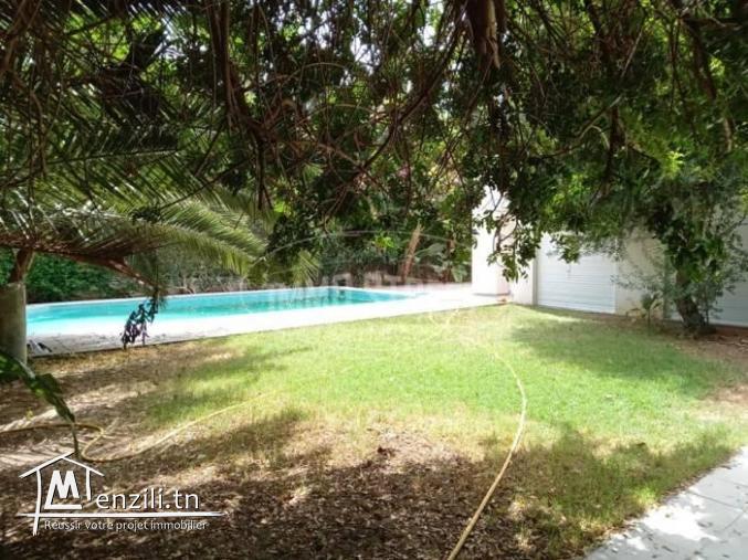 Location une villa s6 a Carthage