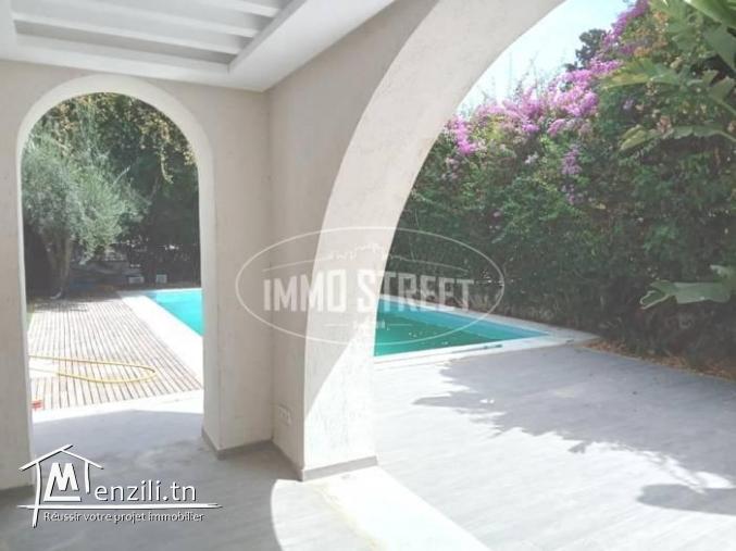 Location une villa s6 a Carthage