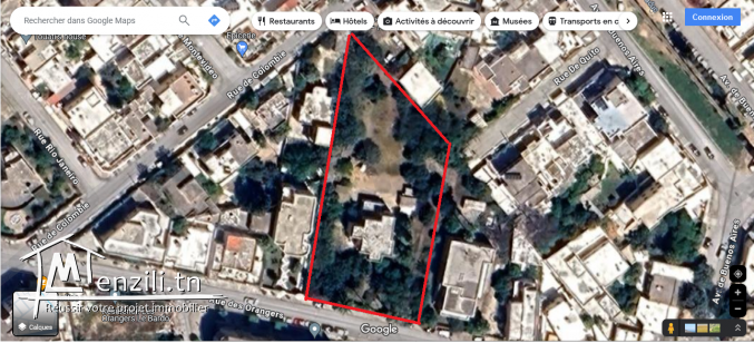 Terrain bardo 2700m2