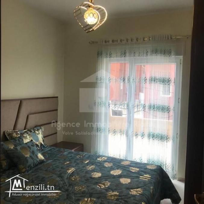 A louer pour toute l'année un appartement S1 meublé à Chatt-meriem sousse