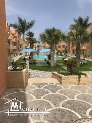 A louer pour toute l'année un appartement S1 meublé à Chatt-meriem sousse