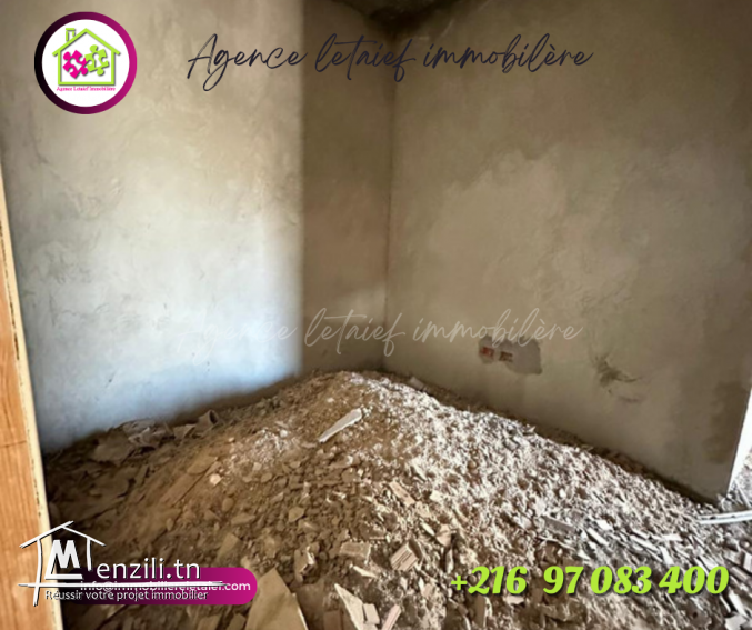 villa inachevée à vendre sahloul hammam sousse