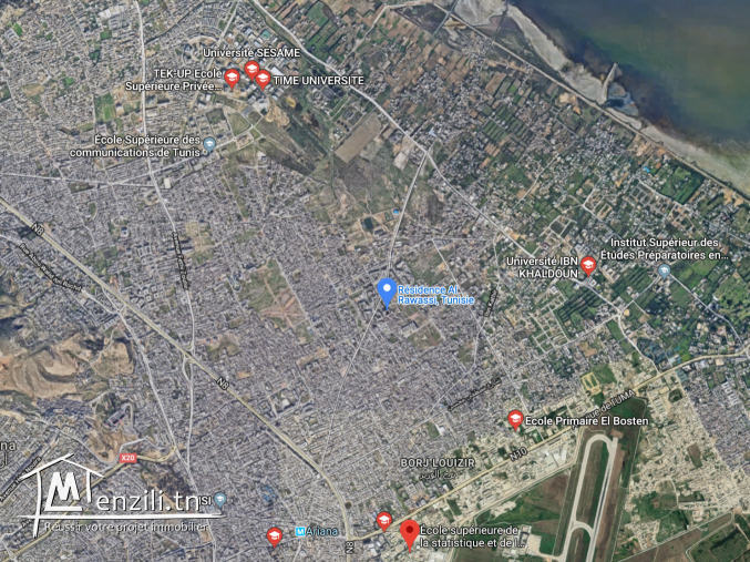 Appartement tout neuf à Borj Louzir