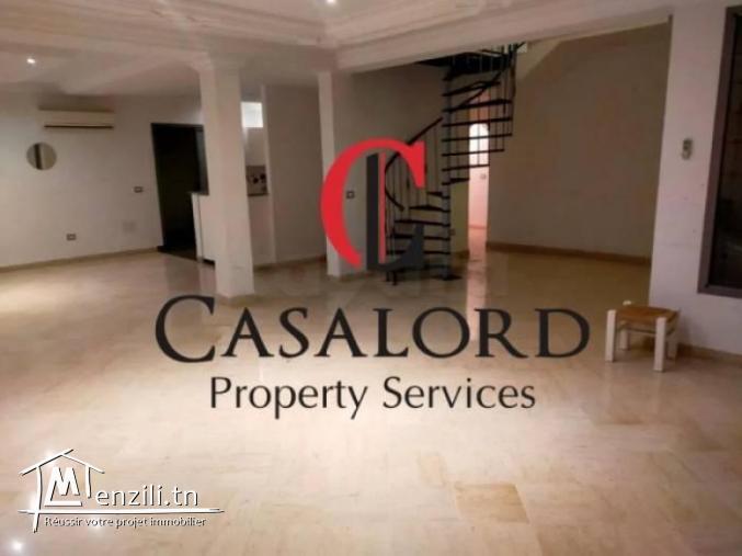 Etage de villa S3 au coeur de La Marsa
