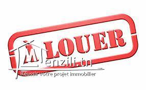 à louer S+1 Riadh l'Andalous près du parc nahli