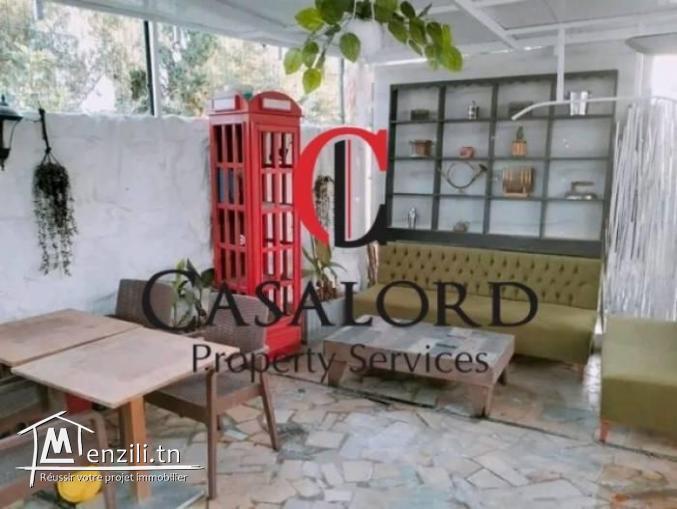 Villa S3 meublée avec piscine à Carthage