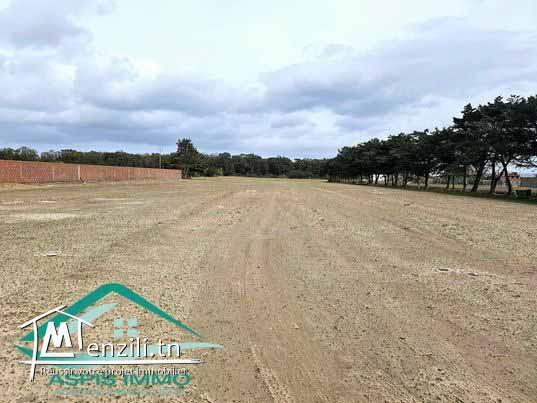 VT772Terrain d’habitation à 400 mètres plage Ezzahra hammam ghzeez