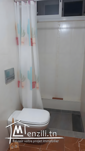 Appartement (S+2) au premier étage d’un immeuble (R+3)